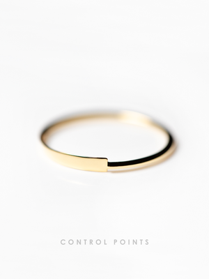 TROVE & TONE DIMENSIONAL SHIFT LOOP RING  |  TROVE & TONE