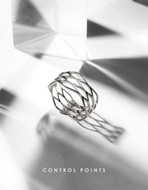 TROVE & TONE CIRCULAR GRID MESH RING  |  TROVE & TONE