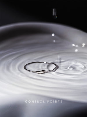 CONTROL POINTS MINIMALIST WATER DROP RING  |  TROVE & TONE