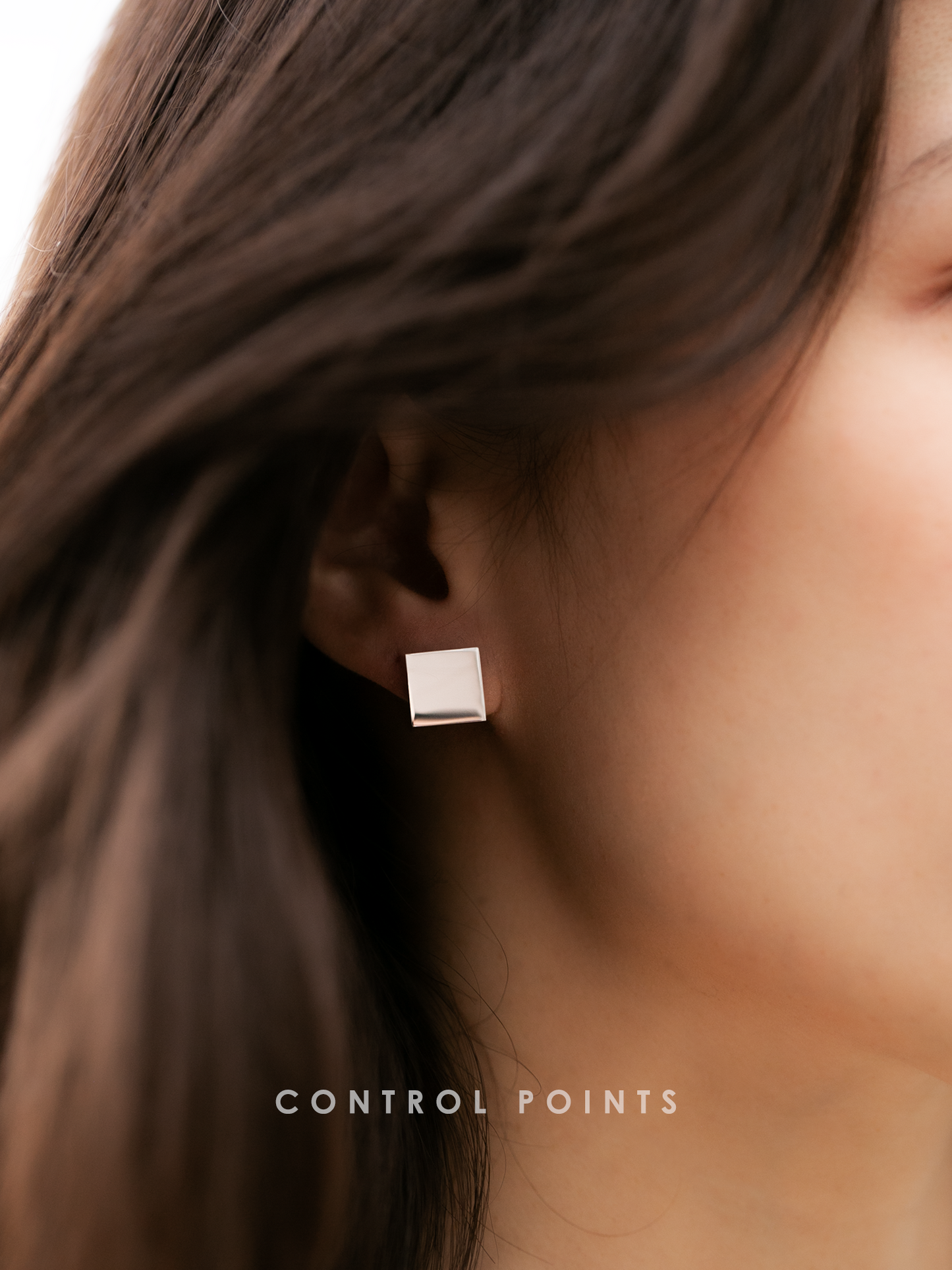 CONTROL POINTS ANGLE 15 STUD EARRINGS  |  TROVE & TONE