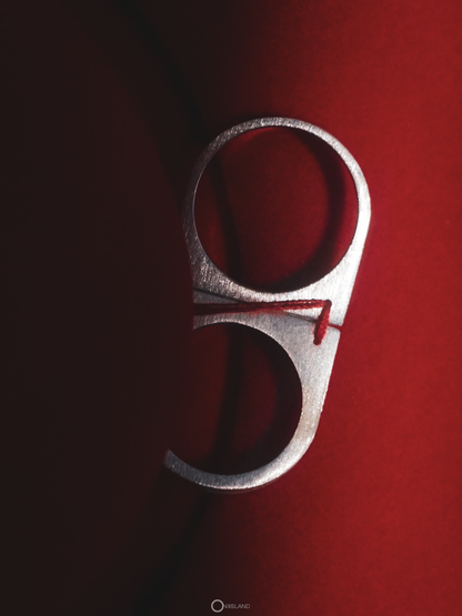  ON IISLAND CAPSULE COUPLE RING - CONCAVE |  TROVE & TONE