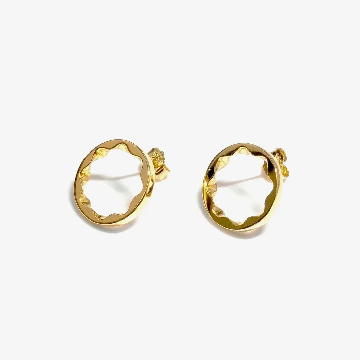 CONTROL POINTS MINIMALIST WAVE OPEN STUDS  |  TROVE & TONE