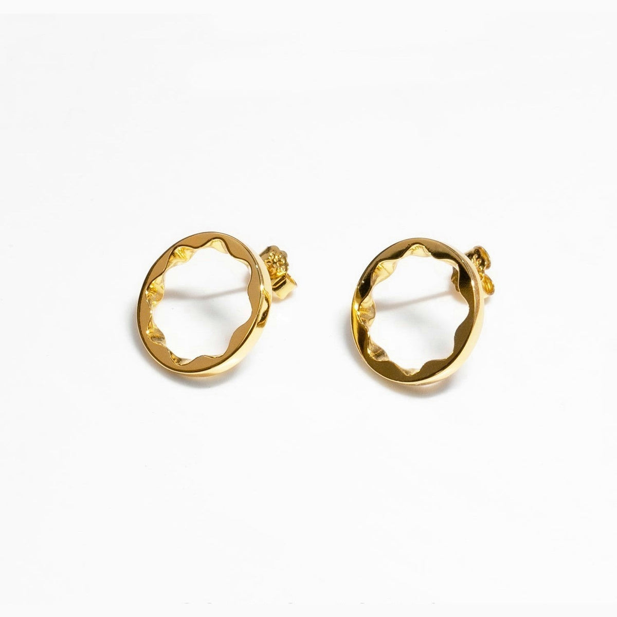 CONTROL POINTS MINIMALIST WAVE OPEN STUDS  |  TROVE & TONE