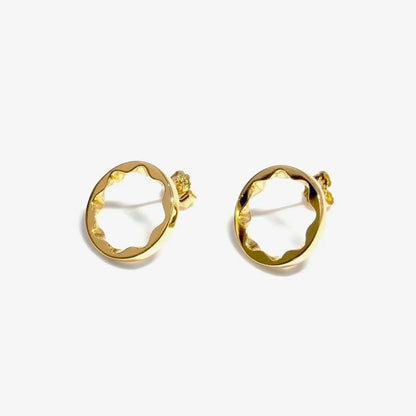CONTROL POINTS MINIMALIST WAVE OPEN STUDS  |  TROVE & TONE