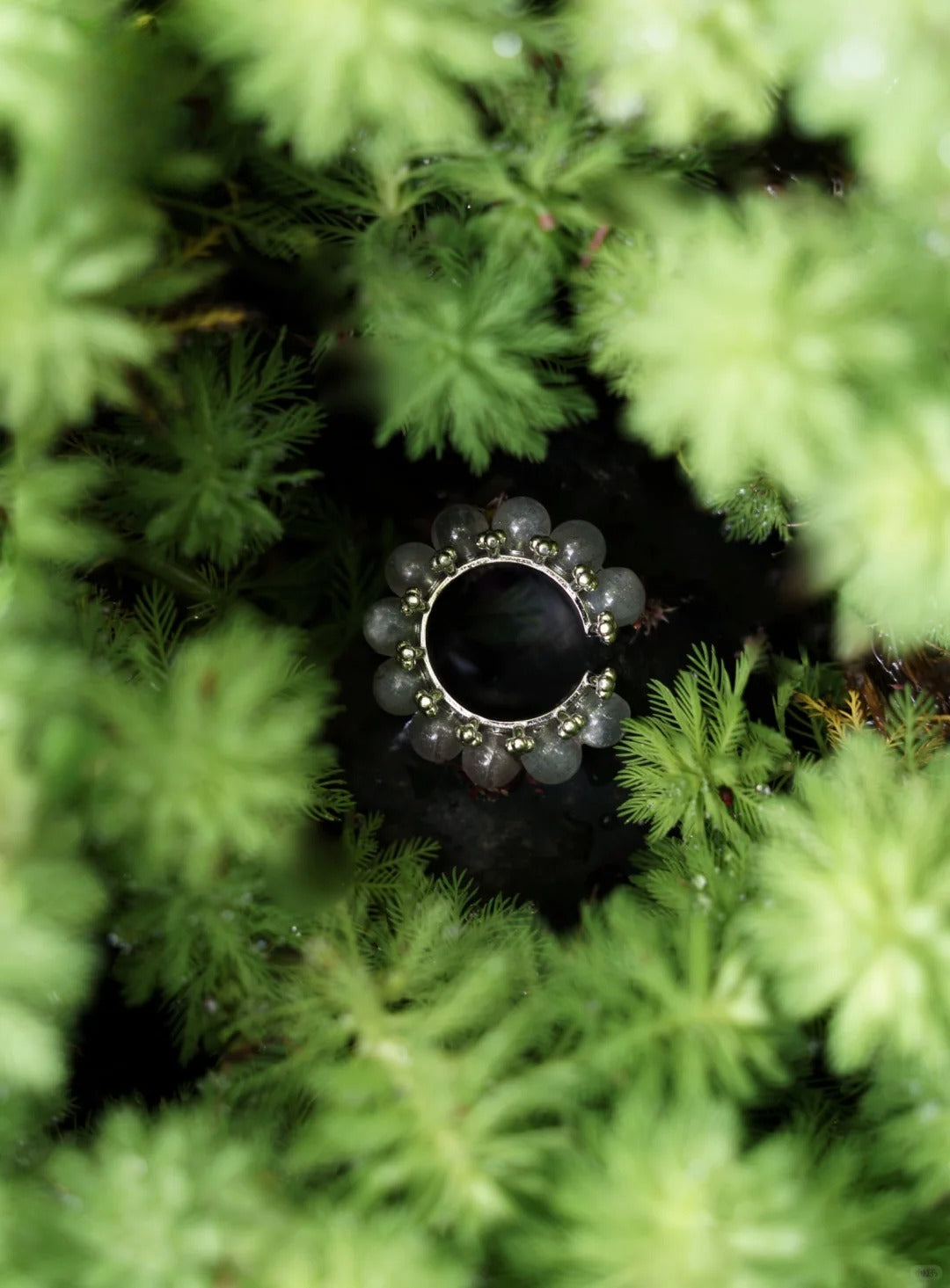 Aesth & Util FIVE ELEMENTS BEADED GEMSTONE RING  |  TROVE & TONE