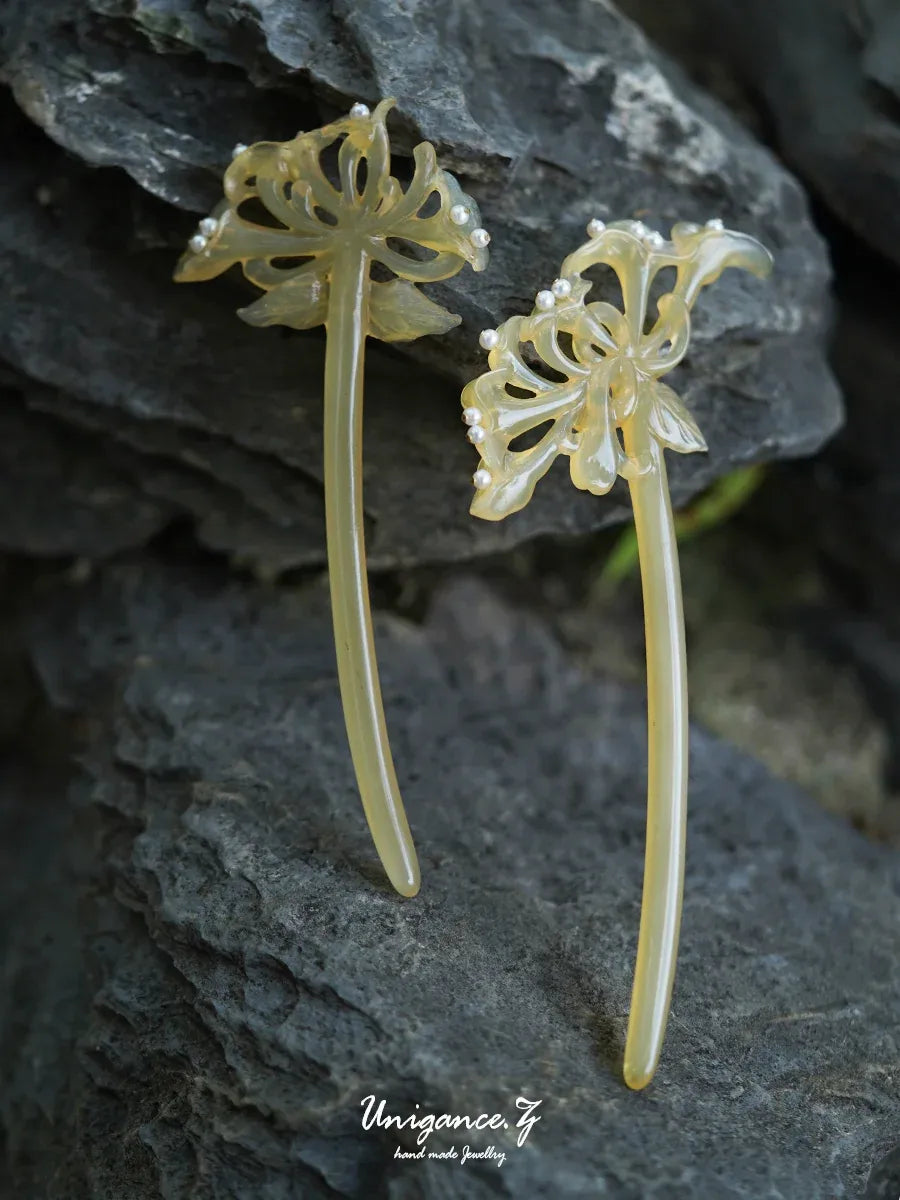UNIGANCE.Z HONEYSUCKLE HAIRPIN  |  TROVE & TONE