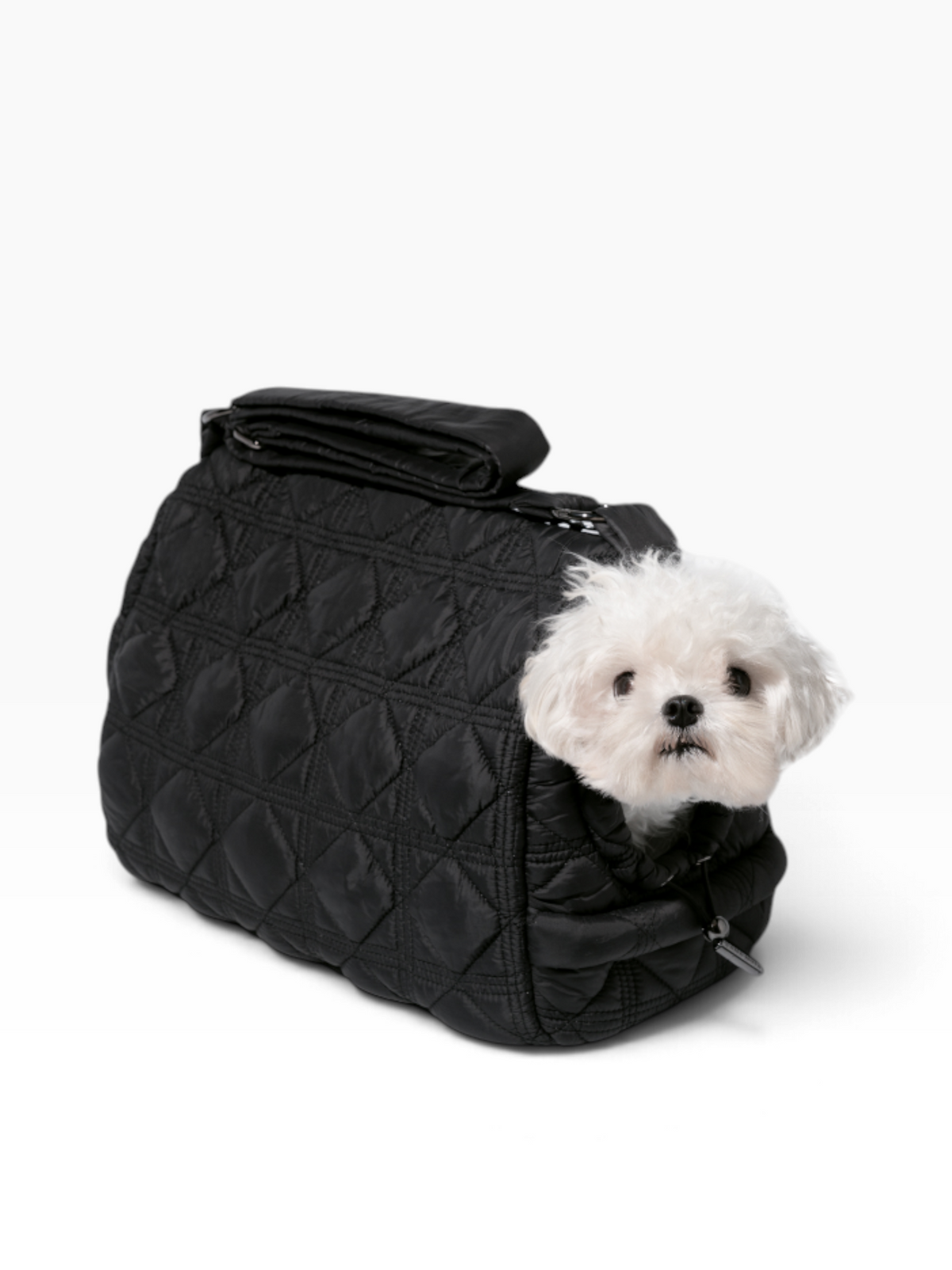BARREL PUFFER PET CARRIER BAG