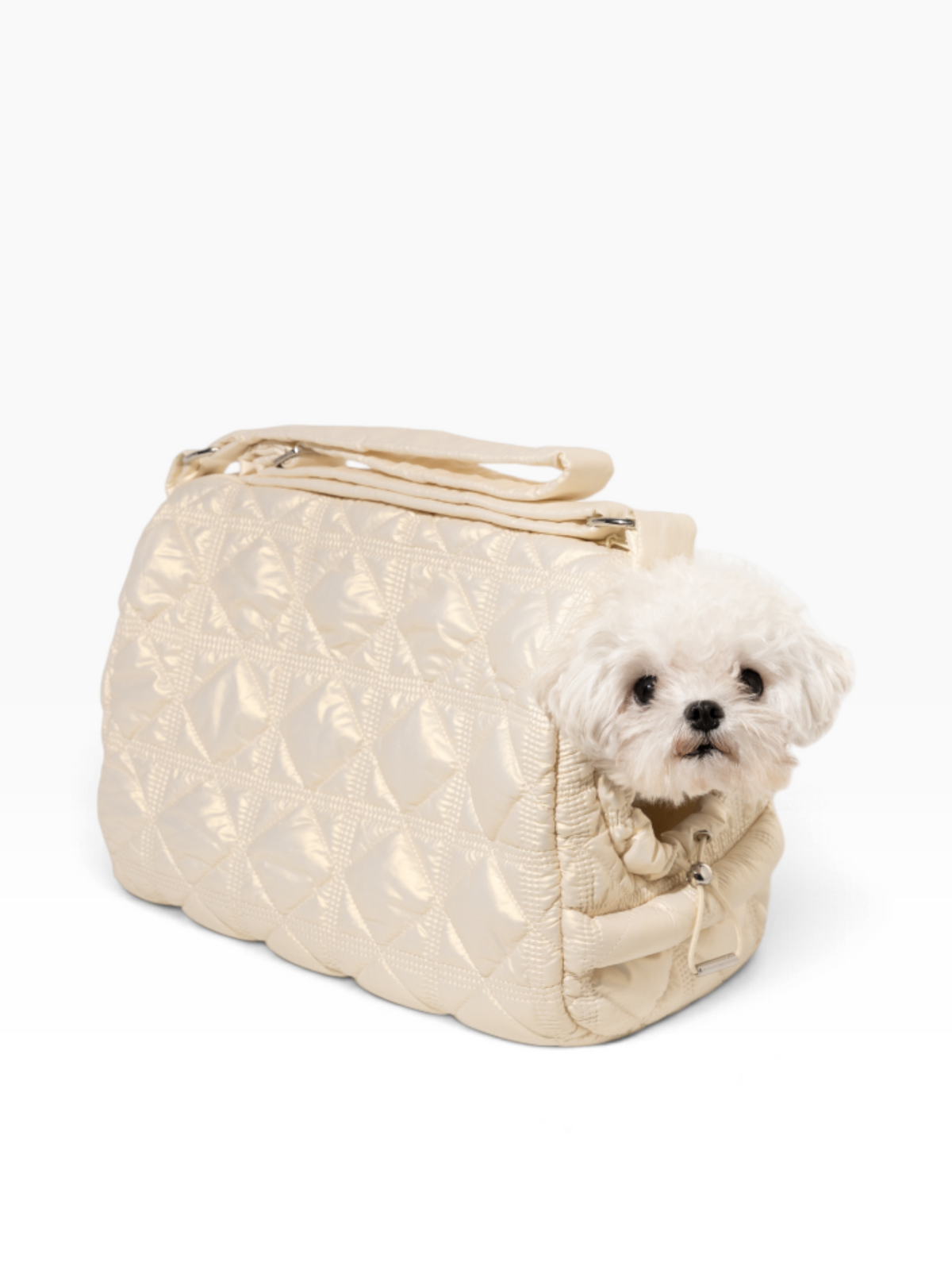 BARREL PUFFER PET CARRIER BAG