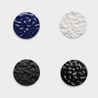 StudioRan LAKE 01 ROUND CERAMIC COASTERS  |  TROVE & TONE