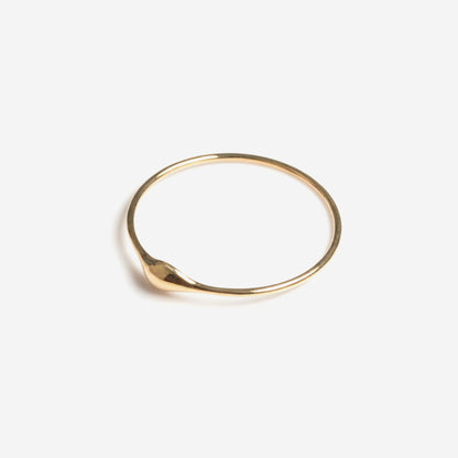 CONTROL POINTS MINIMALIST WATER DROP RING  |  TROVE & TONE