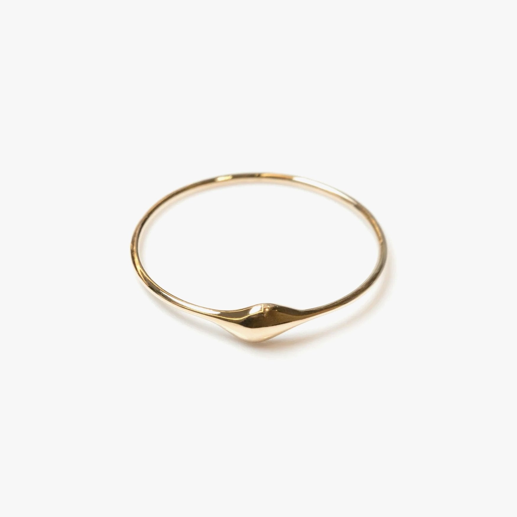 CONTROL POINTS MINIMALIST WATER DROP RING  |  TROVE & TONE