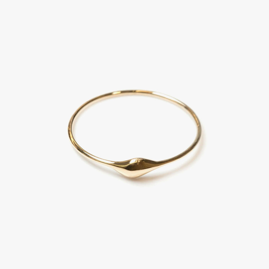 CONTROL POINTS MINIMALIST WATER DROP RING  |  TROVE & TONE