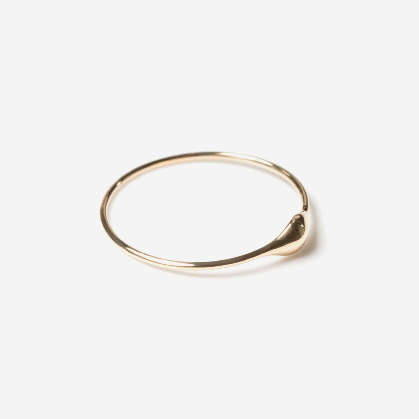CONTROL POINTS MINIMALIST WATER DROP RING  |  TROVE & TONE
