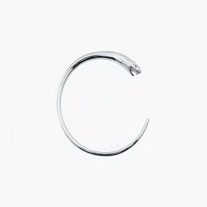 Aesth & Util SNAKE STERLING SILVER CUFF BRACELET  |  TROVE & TONE