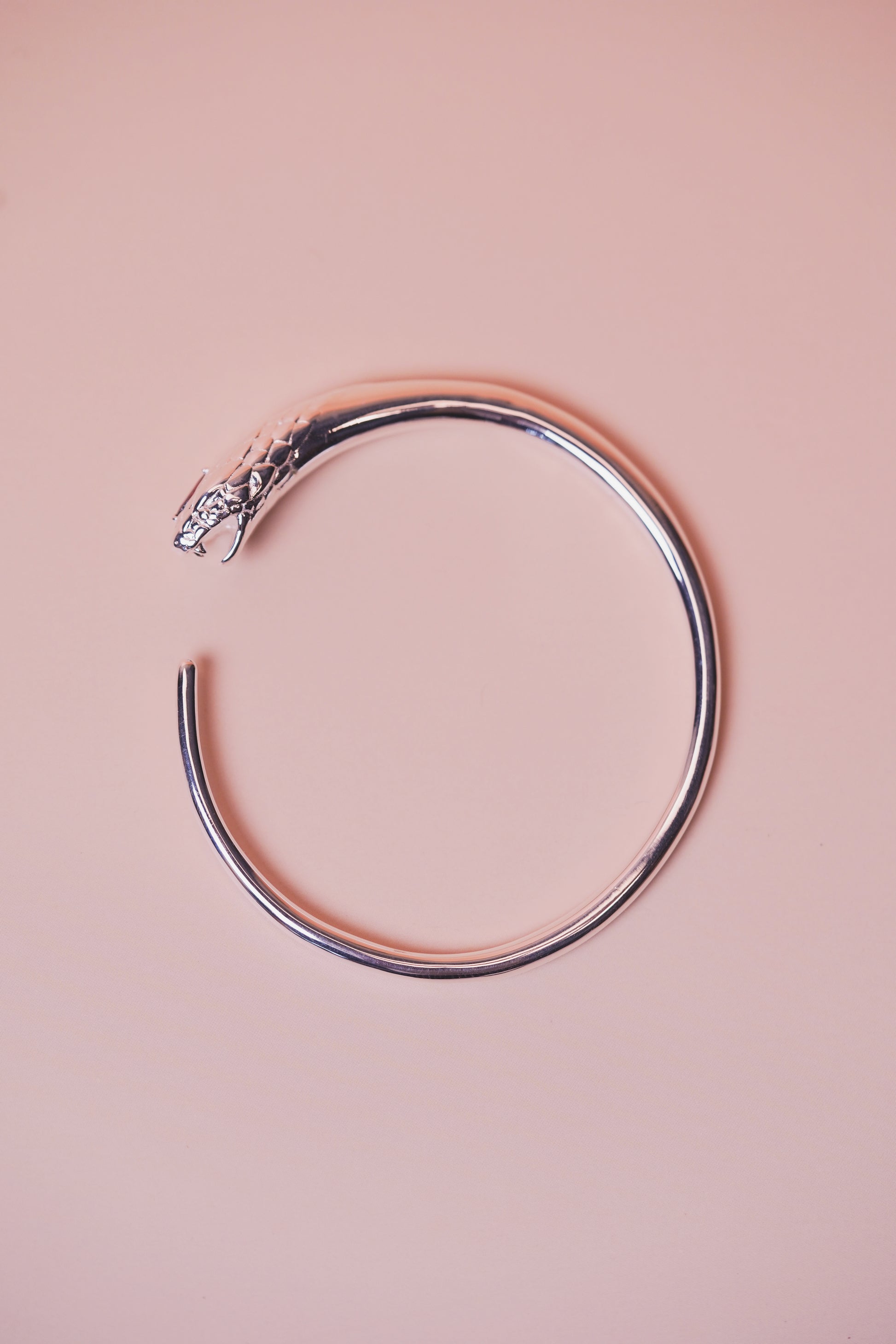 Aesth & Util SNAKE STERLING SILVER CUFF BRACELET  |  TROVE & TONE