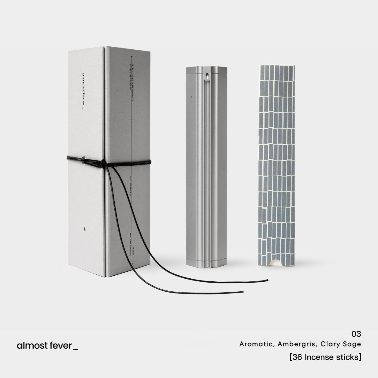 almost fever_ BREATH OF CONVERGENCE INCENSE STICKS 03  |  TROVE & TONE