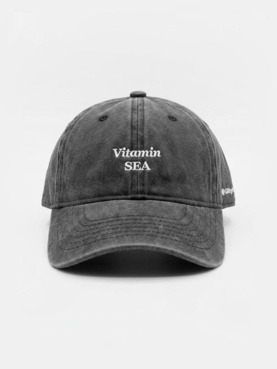 TROVE & TONE VITAMIN SEA GRAY CAP  |  TROVE & TONE