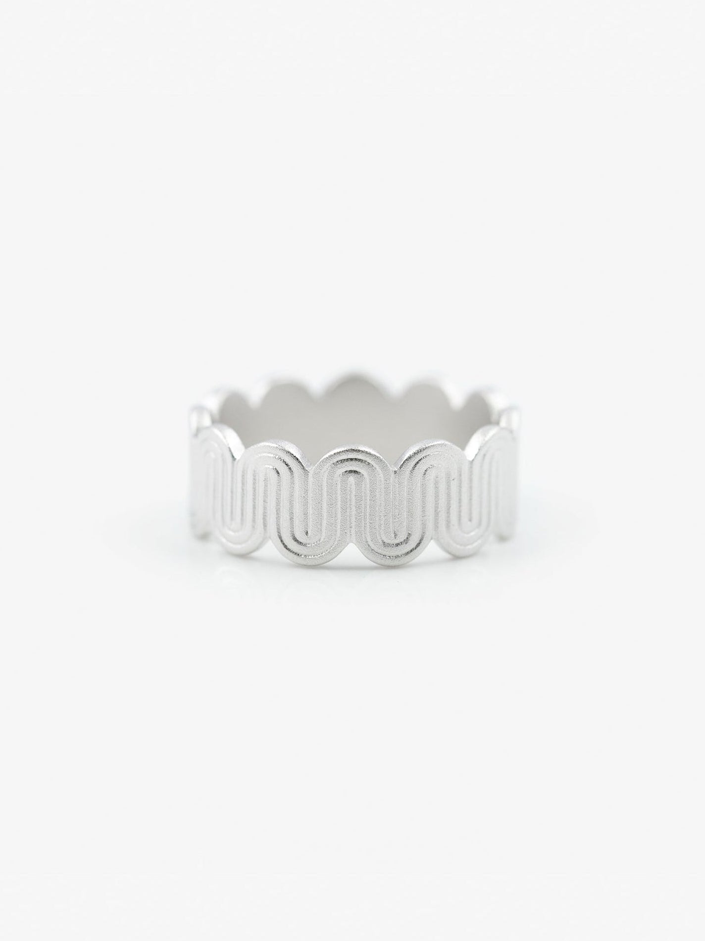 CONTROL POINTS DECO CURVED MEANDER RING  |  TROVE & TONE