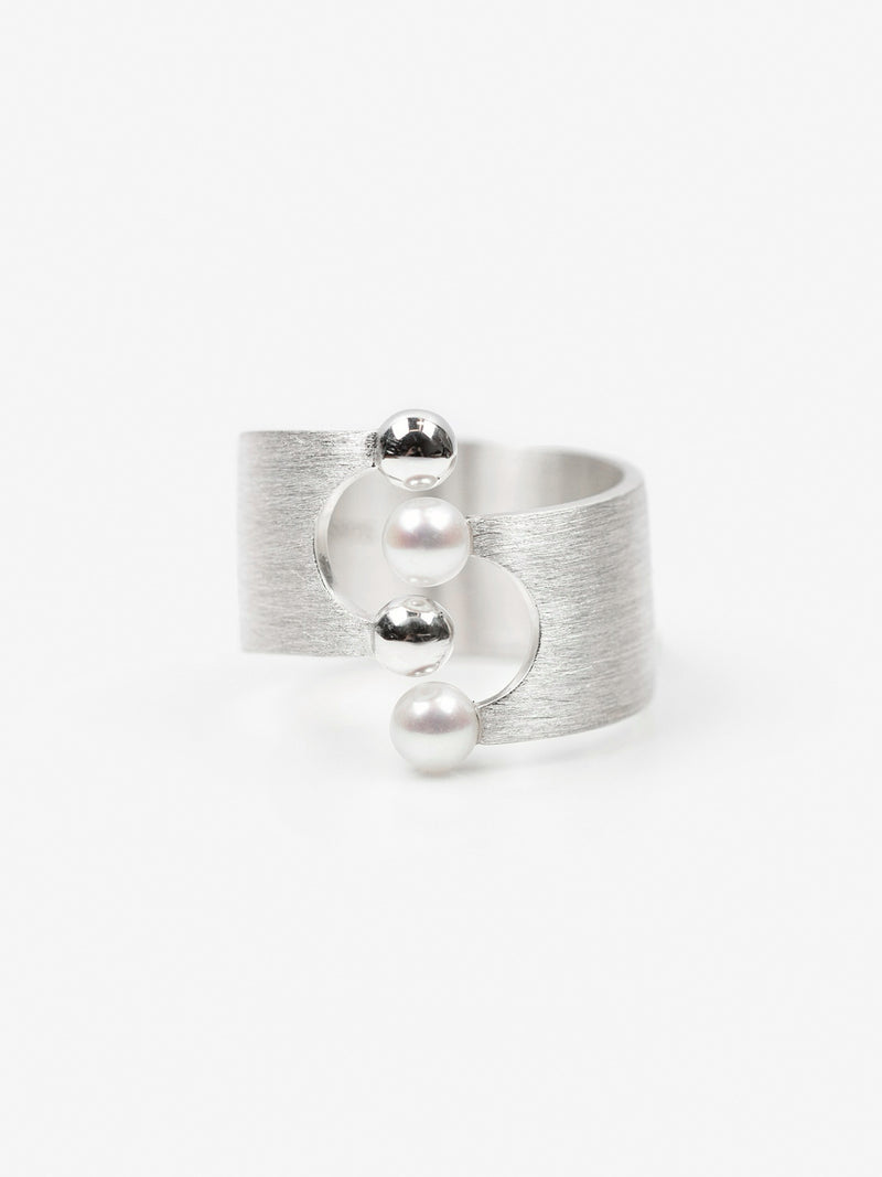 BUBBLE PEARL RING