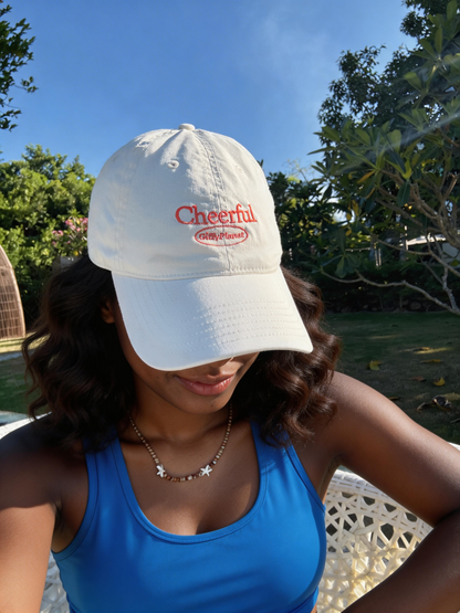 TROVE & TONE CHEERFUL SOFT TOP CAP  |  TROVE & TONE