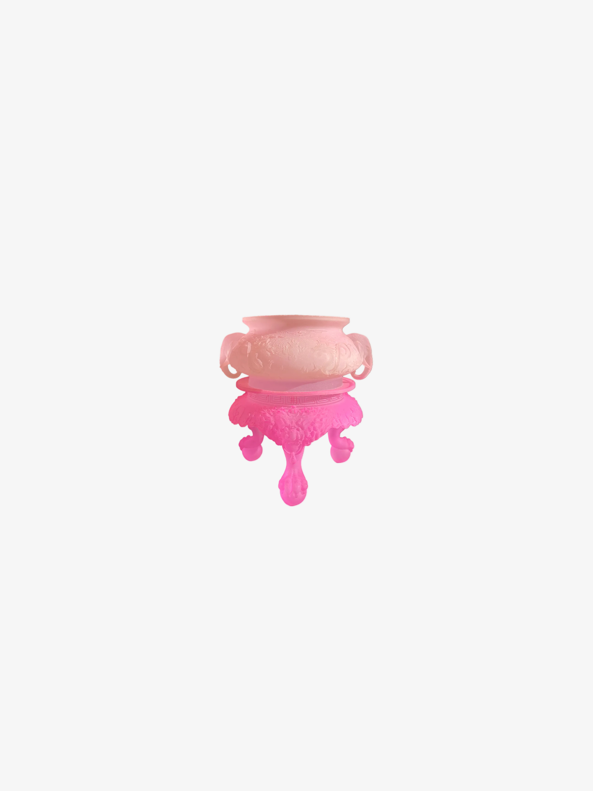 livarié flower TWIN ELEPHANT CENSER PINK  |  TROVE & TONE