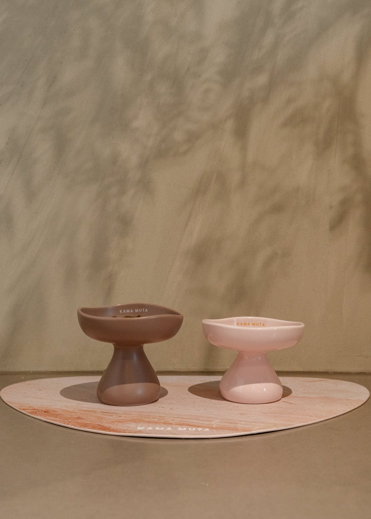 PASTEL CERAMIC ELEVATED PET BOWL