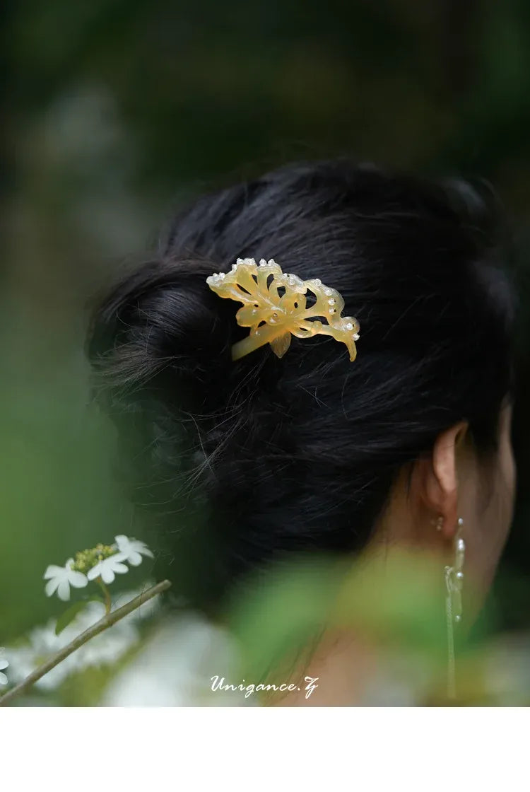 UNIGANCE.Z HONEYSUCKLE HAIRPIN  |  TROVE & TONE