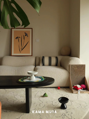 MONOCHROME CERAMIC ELEVATED PET BOWL