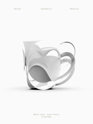 CURVE 10 CERAMIC HANDLED TEA CUP