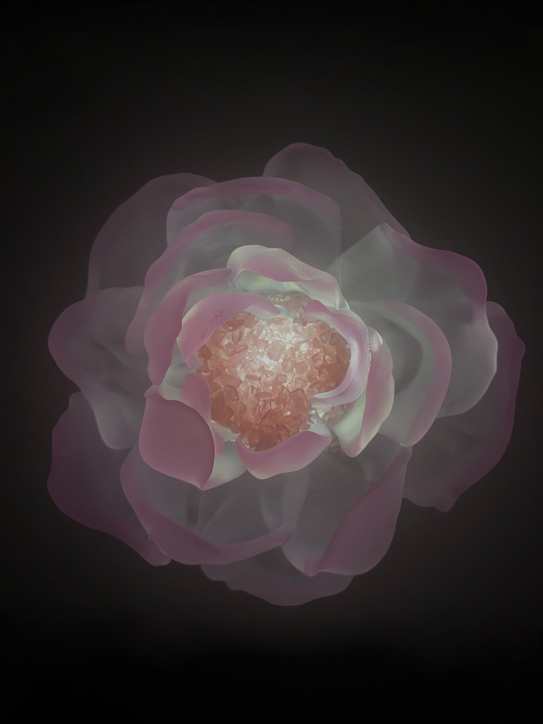 livarié flower PEONY NIGHT LIGHT AROMA DIFFUSER  |  TROVE & TONE