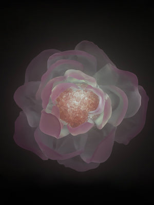 livarié flower PEONY NIGHT LIGHT AROMA DIFFUSER  |  TROVE & TONE