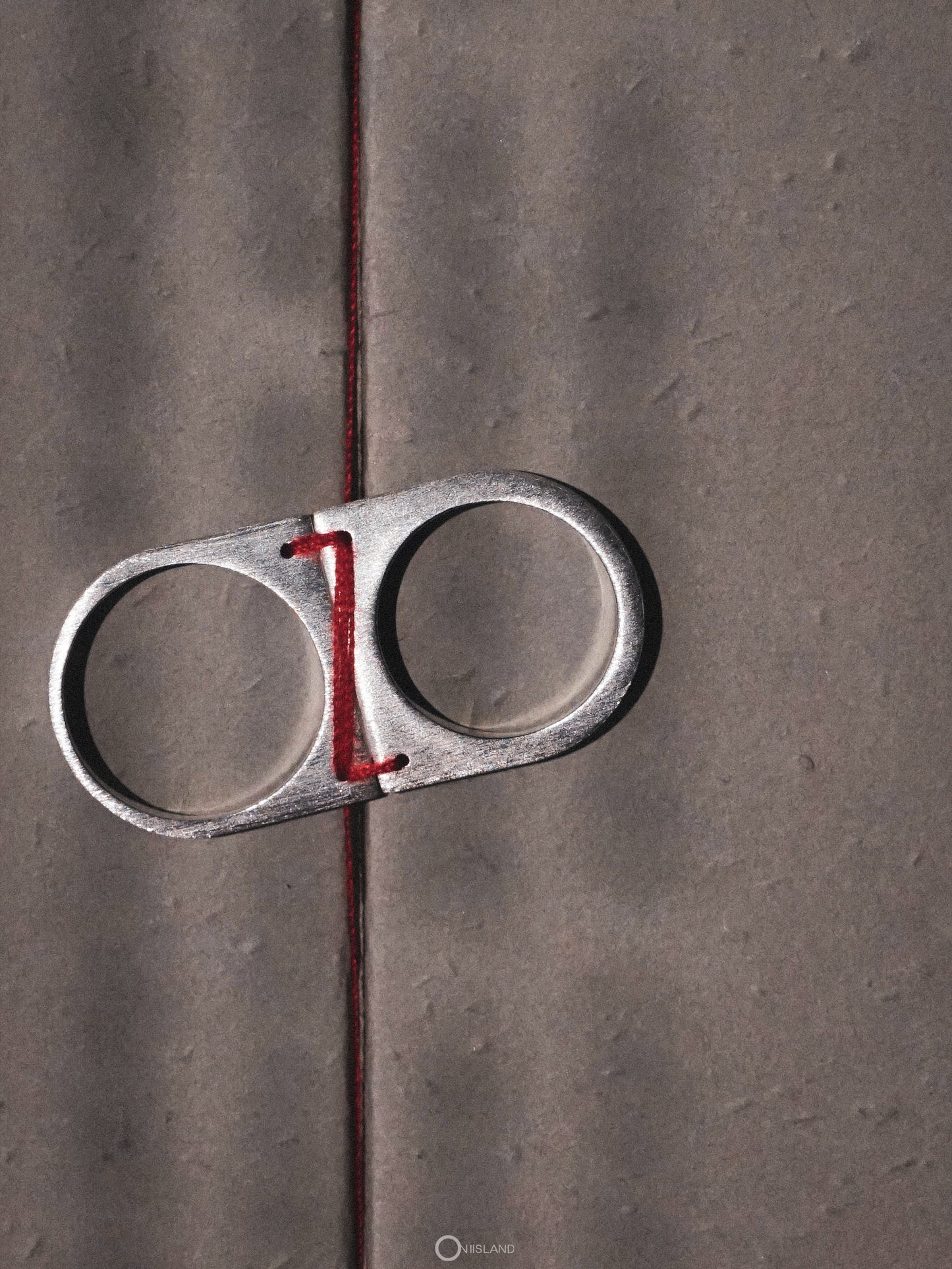  ON IISLAND CAPSULE COUPLE RING - CONCAVE |  TROVE & TONE