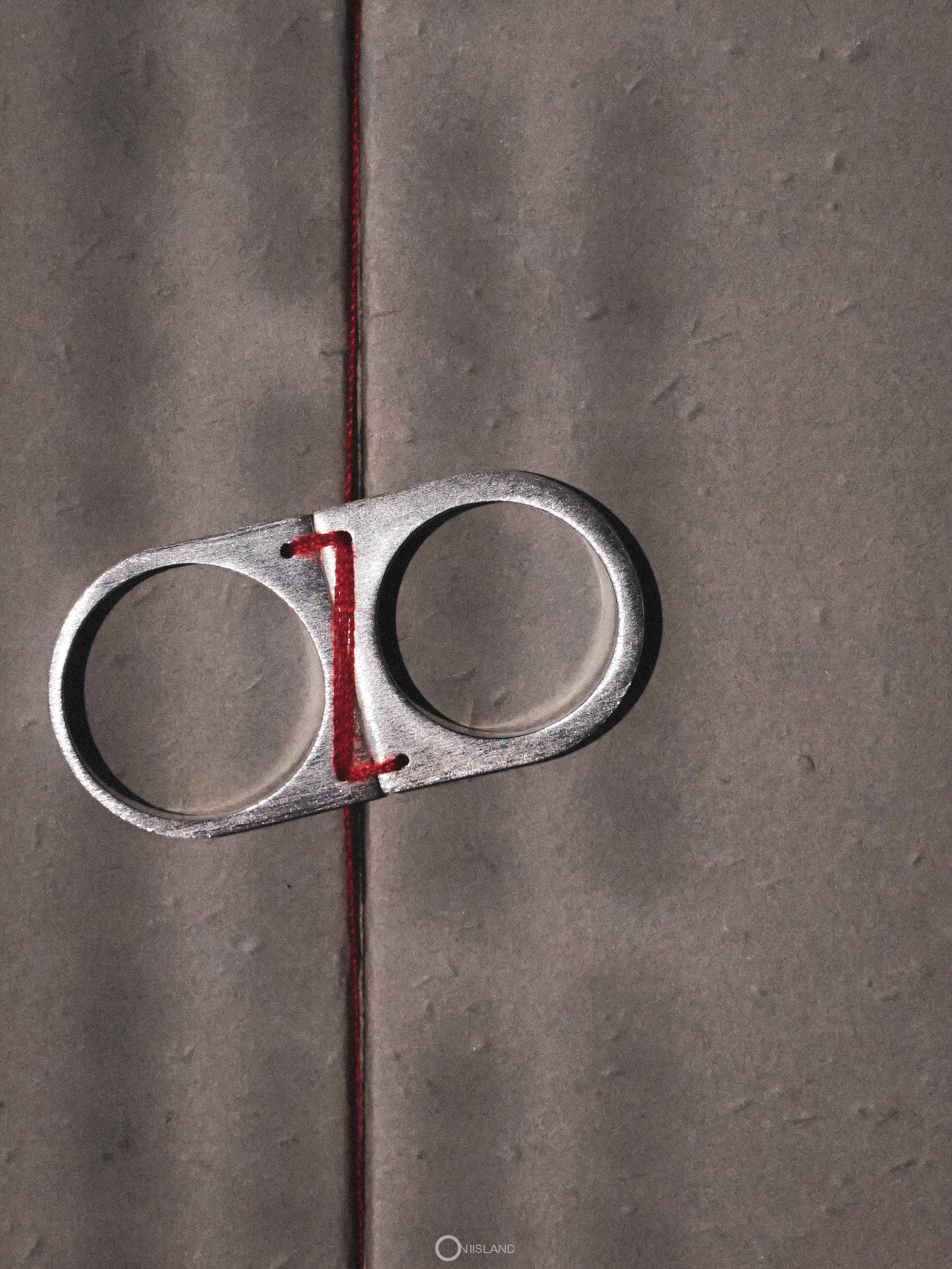  ON IISLAND CAPSULE COUPLE RING - CONCAVE |  TROVE & TONE