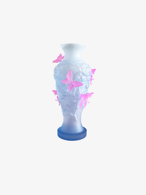 livarié flower BLUE PAPILLON VIF VASE  |  TROVE & TONE