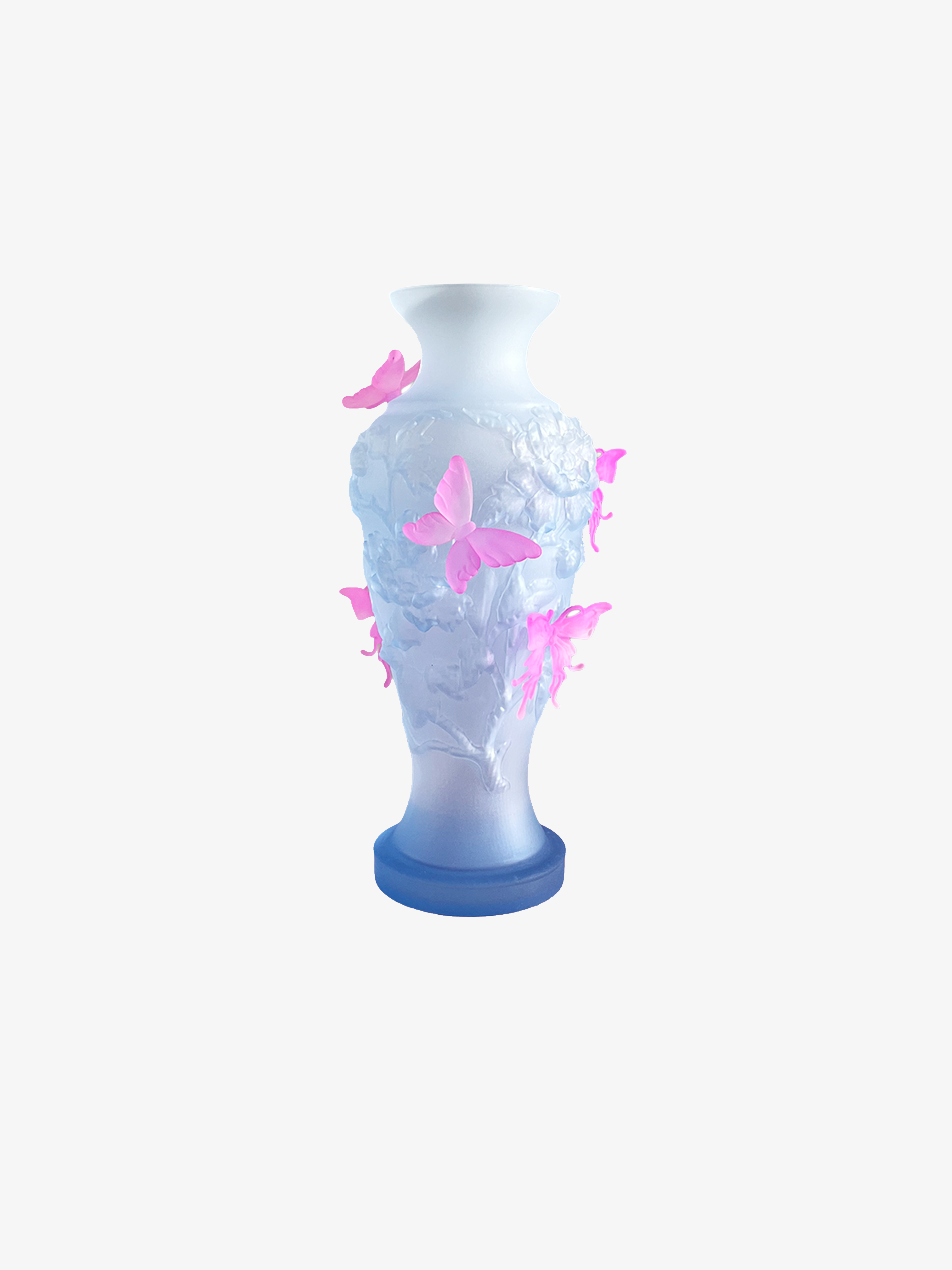livarié flower BLUE PAPILLON VIF VASE  |  TROVE & TONE