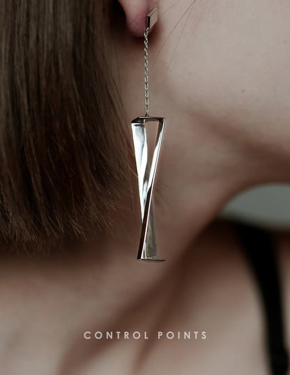 CONTROL POINTS PENROSE GEOMETRIC EARRING  |  TROVE & TONE