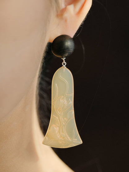UNIGANCE.Z CALABASH VINE STUD EARRINGS  |  TROVE & TONE