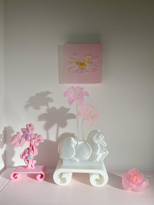 livarié flower AUSPICIOUS CLOUD HORSE WALL ART  |  TROVE & TONE