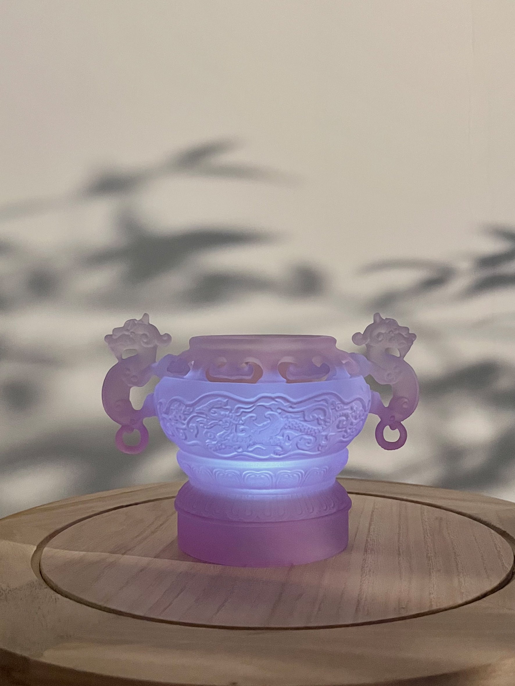 livarié flower AUSPICIOUS CENSER NIGHT LIGHT AROMA DIFFUSER  |  TROVE & TONE