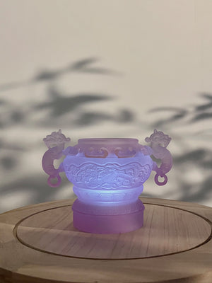 livarié flower AUSPICIOUS CENSER NIGHT LIGHT AROMA DIFFUSER  |  TROVE & TONE