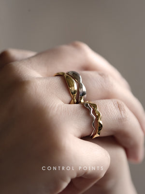 CONTROL POINTS PETAL SPRING RING  |  TROVE & TONE