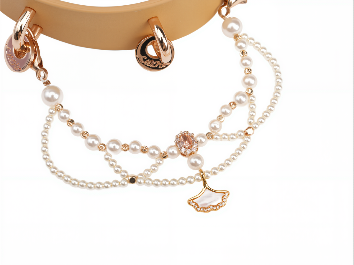 GINKGO PROMISE PET NECKLACE