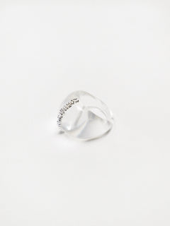 Limb TRANSPARENT TEXTURE RESIN RING  |  TROVE & TONE