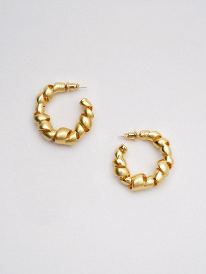RIBBON DANCE EARRINGS Earrings TROVE & TONE