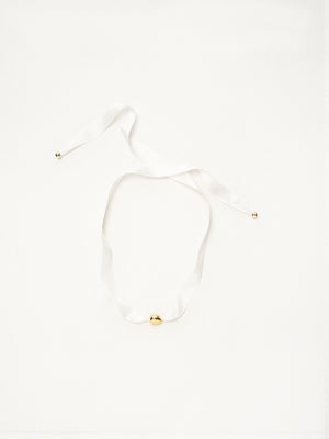 Limb SATIN TIE SILK NECKLACE  |  TROVE & TONE