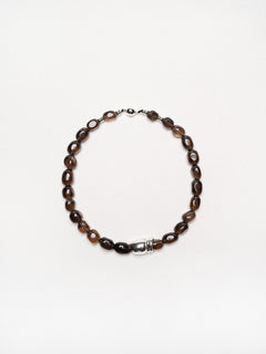 Limb SMOKY QUARTZ MOSAIC NECKLACE  |  TROVE & TONE