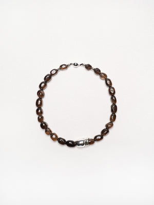 Limb SMOKY QUARTZ MOSAIC NECKLACE  |  TROVE & TONE