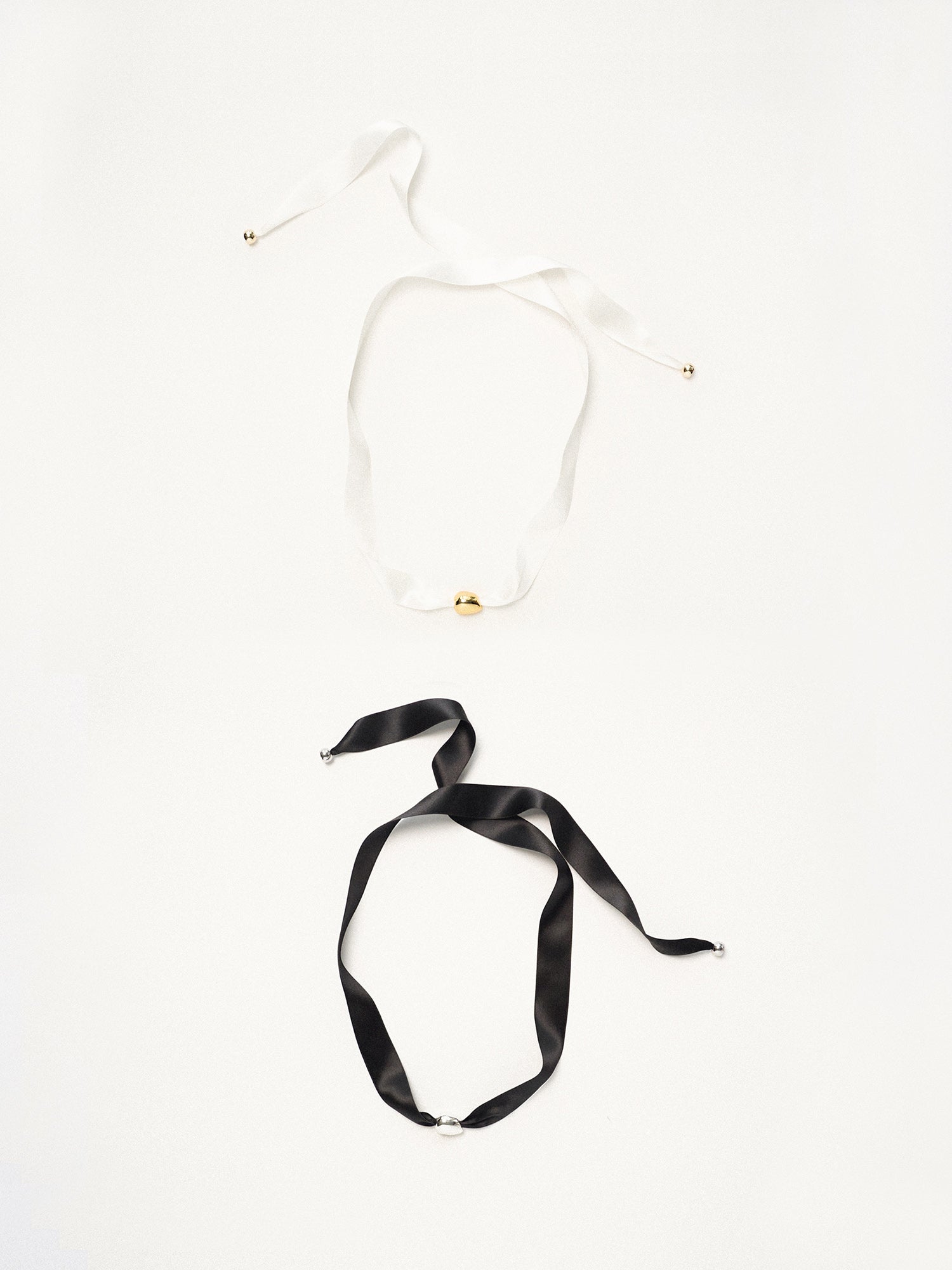 Limb SATIN TIE SILK NECKLACE  |  TROVE & TONE