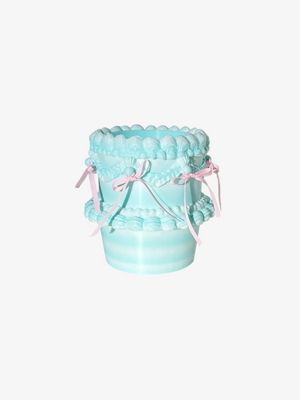 livarié flower WISHCAKES CAKE PLANTER BLUE STYLE 1  |  TROVE & TONE