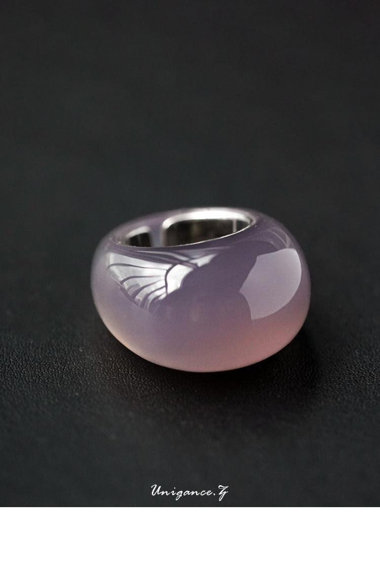 UNIGANCE.Z PURPLE BAUHINIA RING  |  TROVE & TONE